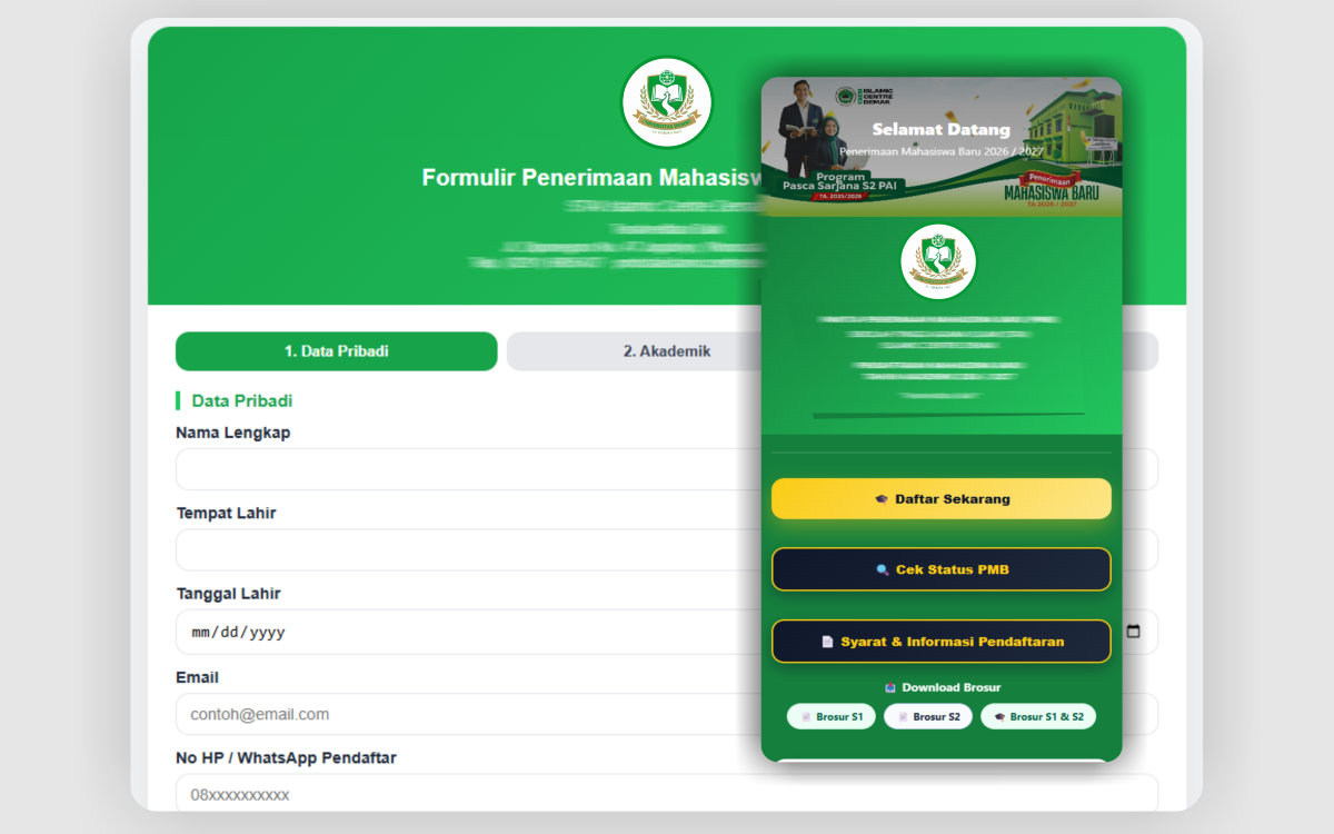 Sistem Pendaftaran Peserta Didik Baru Online